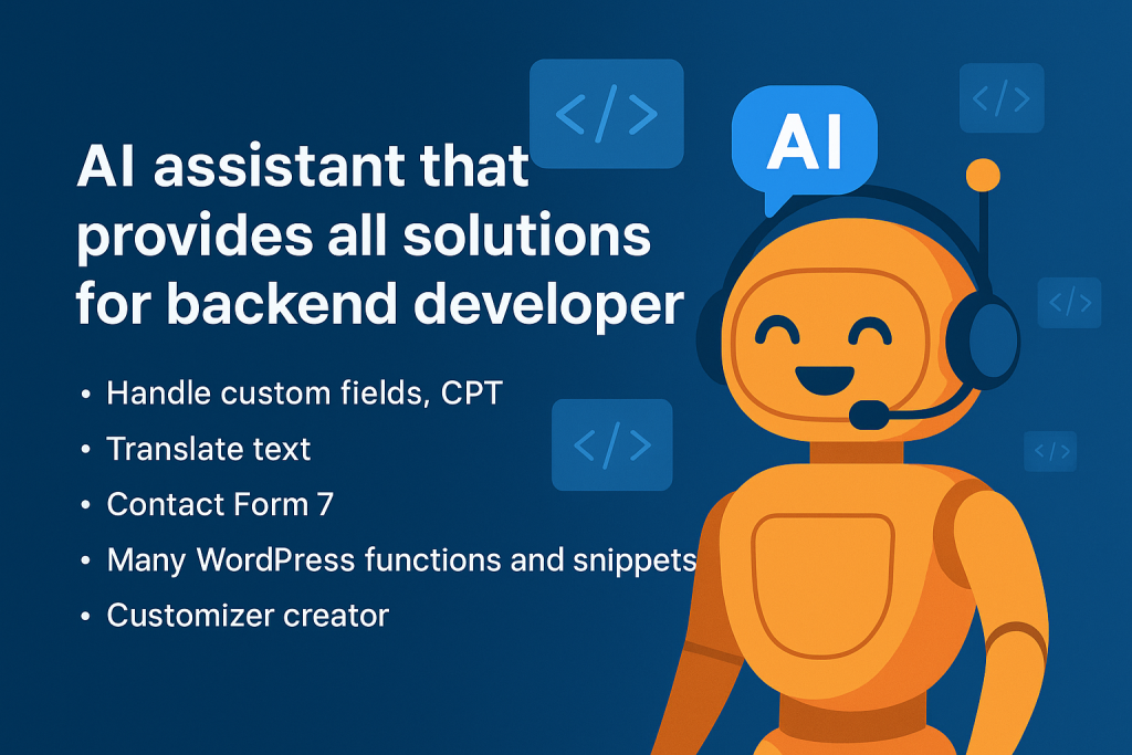 AI Assistant For WordPress Developer